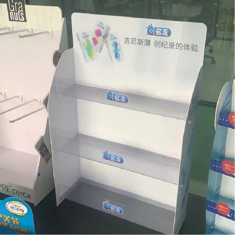 Printed PVC foam board retail display stand